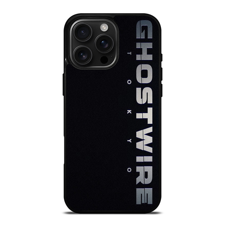 GHOSTWIRE TOKYO GAMES LOGO iPhone 16 Pro Max Case Cover