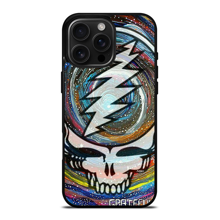GRATEFUL DEAD SKULL NEBULA iPhone 16 Pro Max Case Cover
