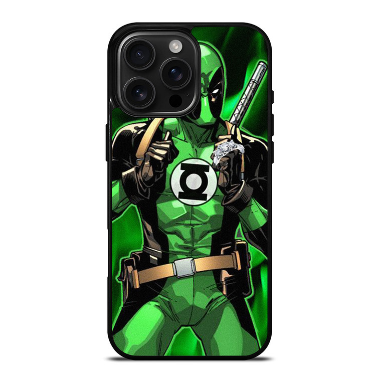 GREEN LANTERN DEADPOOL  iPhone 16 Pro Max Case Cover
