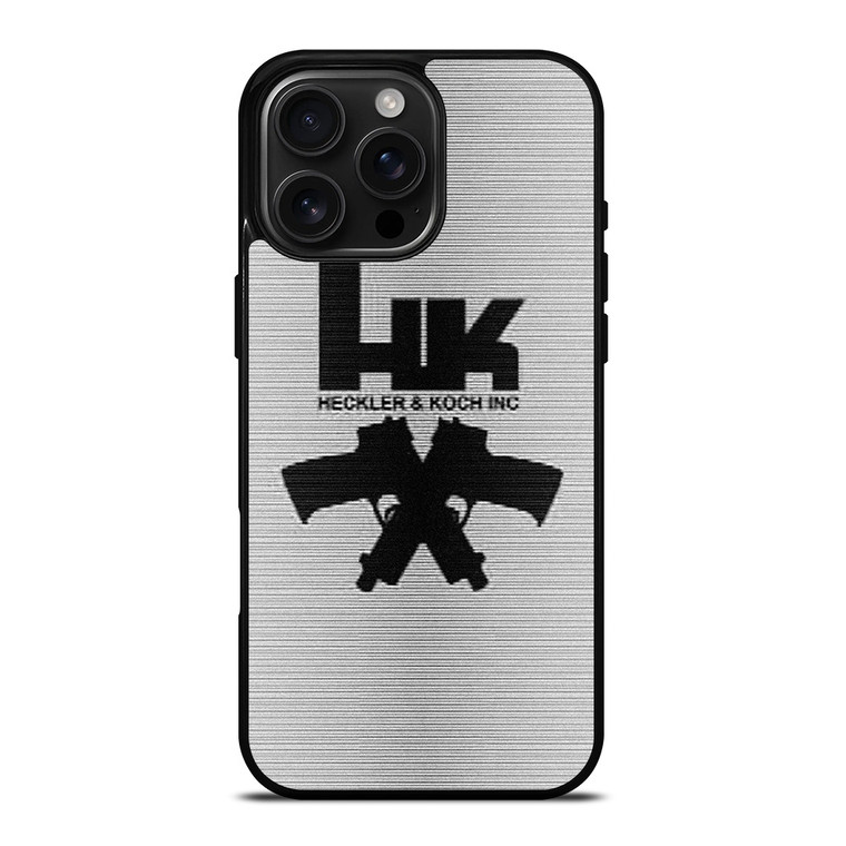 HECKLER AND KOCH PISTOLS LOGO iPhone 16 Pro Max Case Cover