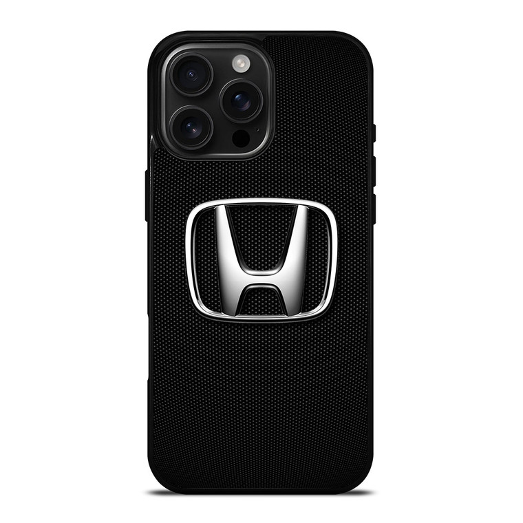 HONDA CARBON FIBER iPhone 16 Pro Max Case Cover