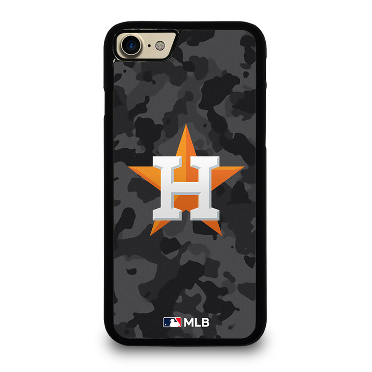 HOUSTON ASTROS BASEBALL BLACK CAMO iPhone 7 / 8 Case Cover
