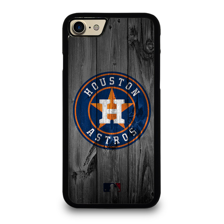 HOUSTON ASTROS BASEBALL MLB WOOD LOGO iPhone 7 / 8 Case Cover