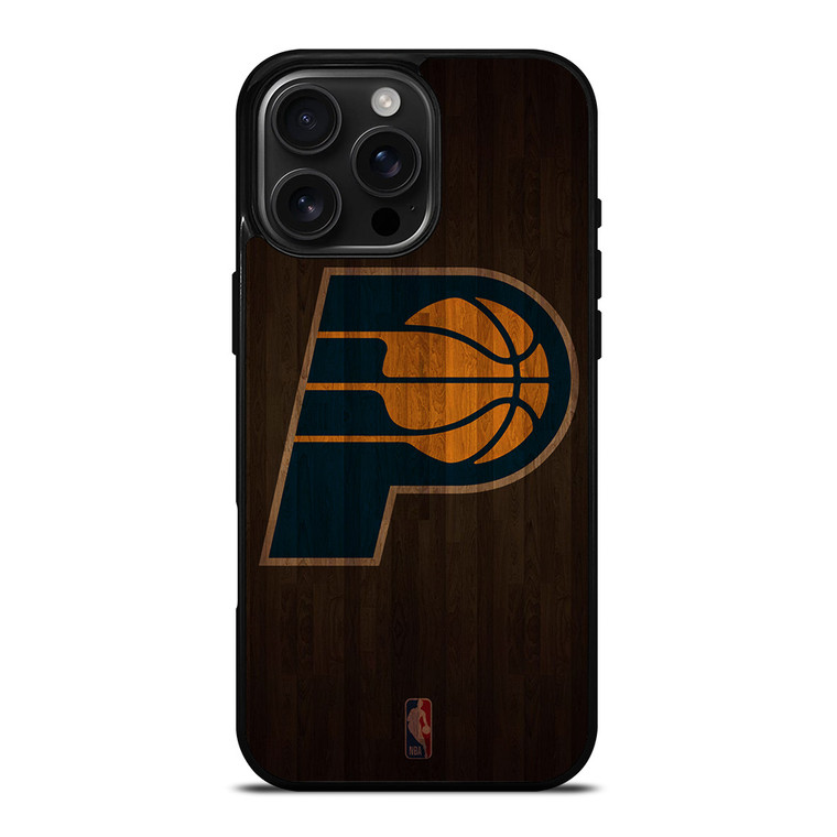 INDIANA PACERS BASKETBALL COURT NBA iPhone 16 Pro Max Case Cover