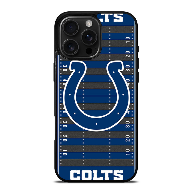 INDIANAPOLIS COLTS FOOTBALL FIELD iPhone 16 Pro Max Case Cover
