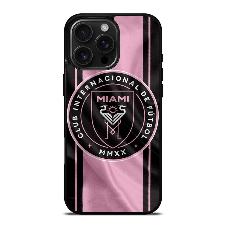 INTER MIAMI SOCCER FOOTBALL CLUB LOGO iPhone 16 Pro Max Case Cover