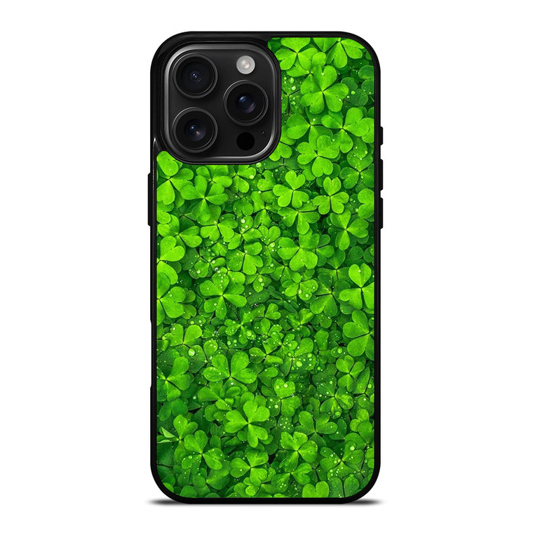 IRISH SHAMROCK CLOVER FLOWER iPhone 16 Pro Max Case Cover IRISH SHAMROCK CLOVER FLOWER iPhone 16 Pro Max Case Cover
