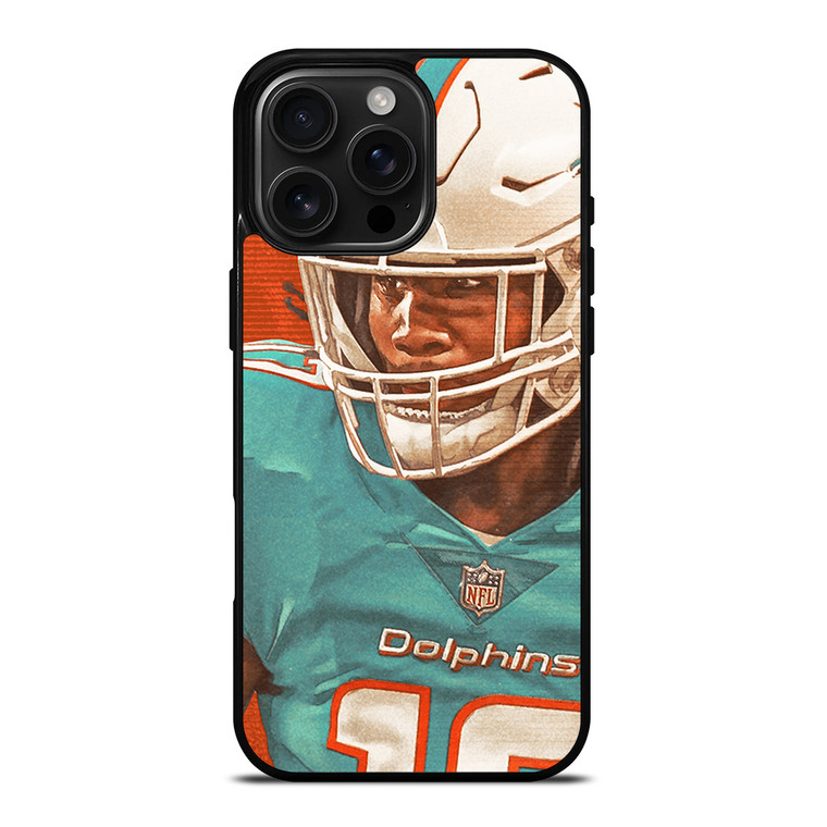 JAYLEN WADDLE MIAMI DOLPHINS NFL iPhone 16 Pro Max Case Cover