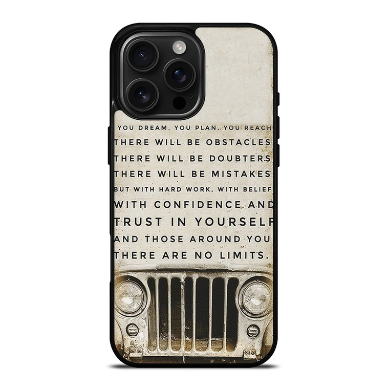 JEEP FUNNY QUOTES iPhone 16 Pro Max Case Cover JEEP FUNNY QUOTES iPhone 16 Pro Max Case Cover