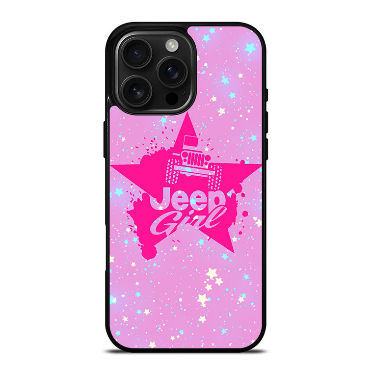 JEEP GIRL STAR LOGO iPhone 16 Pro Max Case Cover