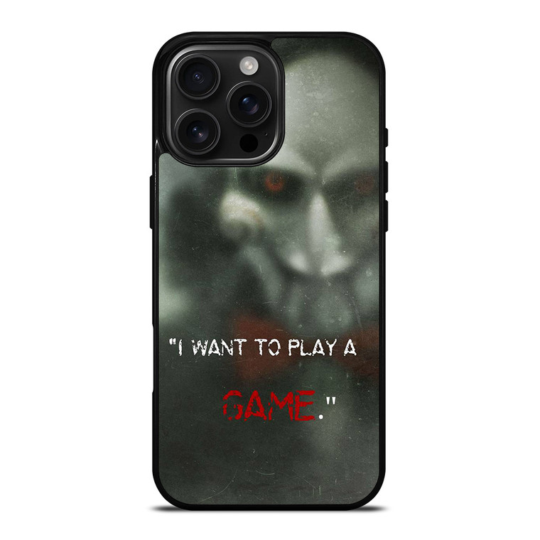 JIGSAW HORROR MOVIES iPhone 16 Pro Max Case Cover
