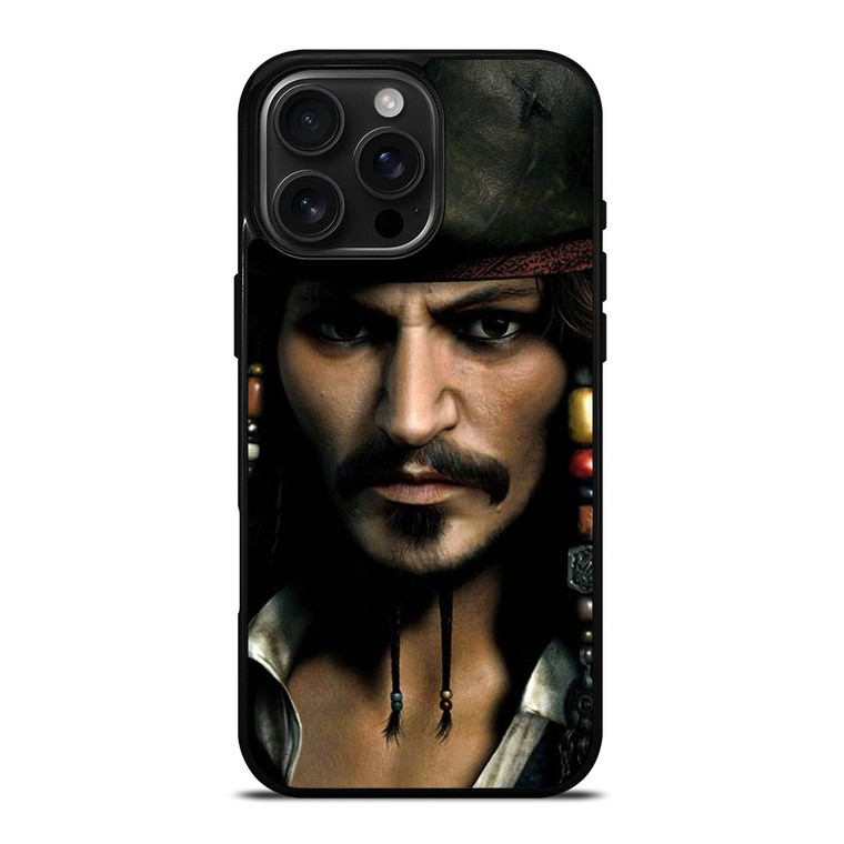 JOHNNY DEPP PIRATES OF CARIBEAN iPhone 16 Pro Max Case Cover
