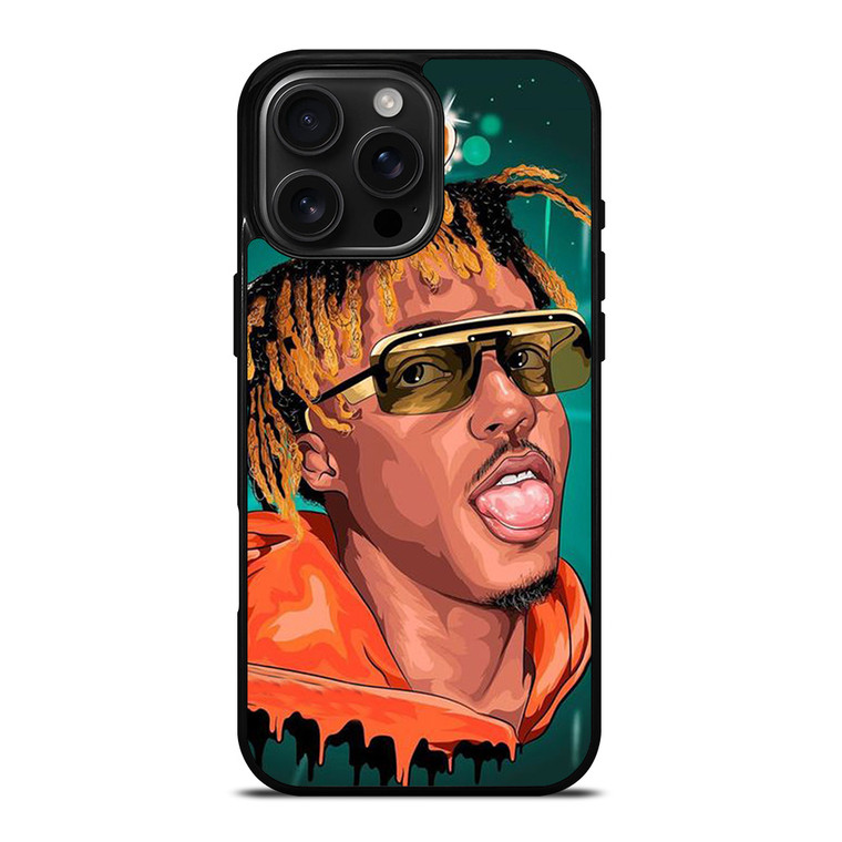 JUICE WRLD RAPPER FACE ART iPhone 16 Pro Max Case Cover