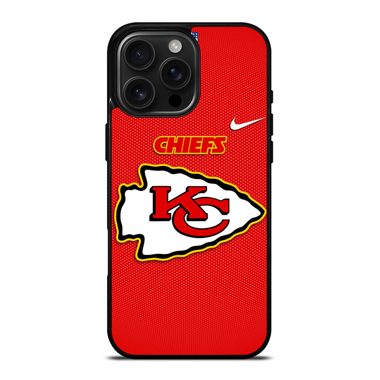 KANSAS CITY CHIEFS NFL FOOTBALL NIKE iPhone 16 Pro Max Case Cover