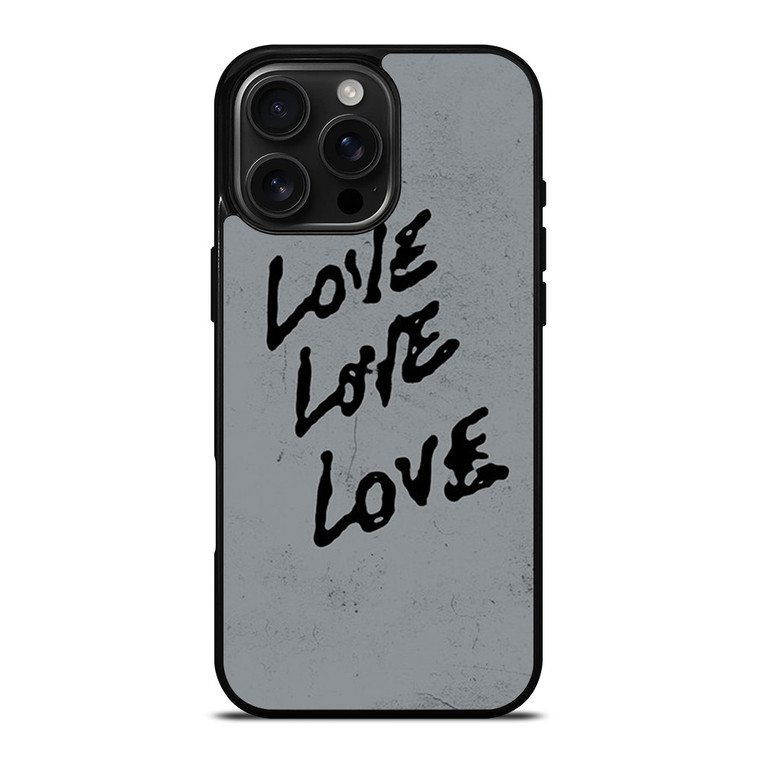 KANYE WEST X XXXTENTATION TRUE LOVE iPhone 16 Pro Max Case Cover