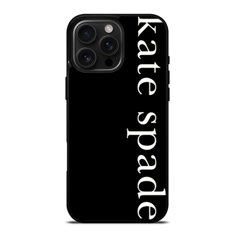 KATE SPADE NEW YORK BLACK iPhone 16 Pro Max Case Cover