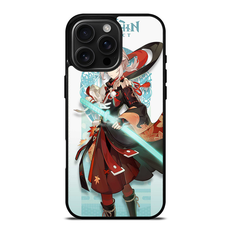 KAZUHA GENSHIN IMPACT 2 iPhone 16 Pro Max Case Cover