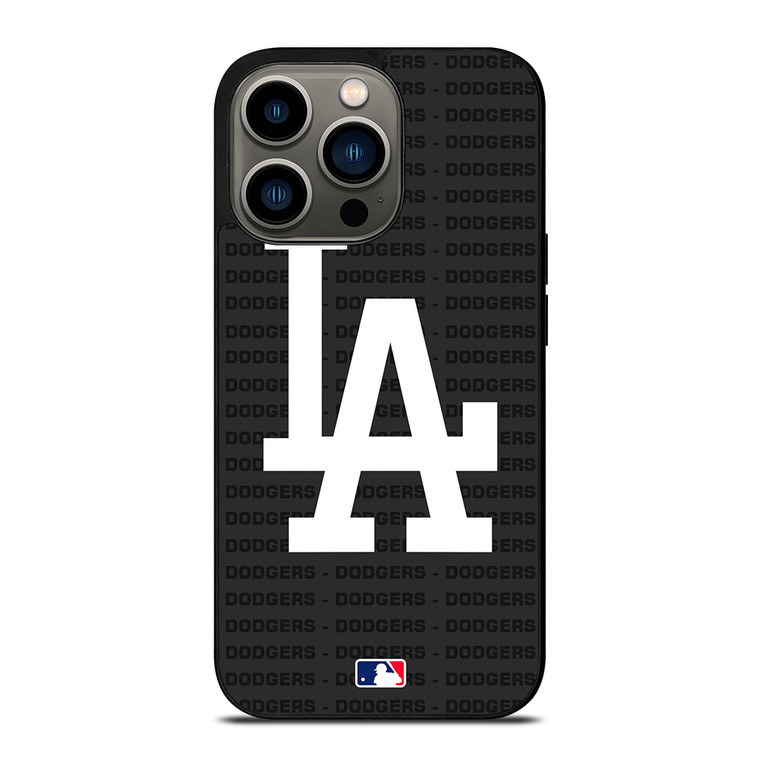 LOS ANGELES DODGERS BASEBALL BLACK iPhone 13 Pro Case Cover LOS ANGELES DODGERS BASEBALL BLACK iPhone 13 Pro Case Cover