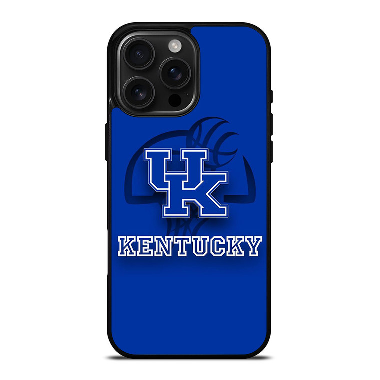 KENTUCKY WILD CATS UNIVERSITY BASKETBALL TEAM LOGO iPhone 16 Pro Max Case Cover
