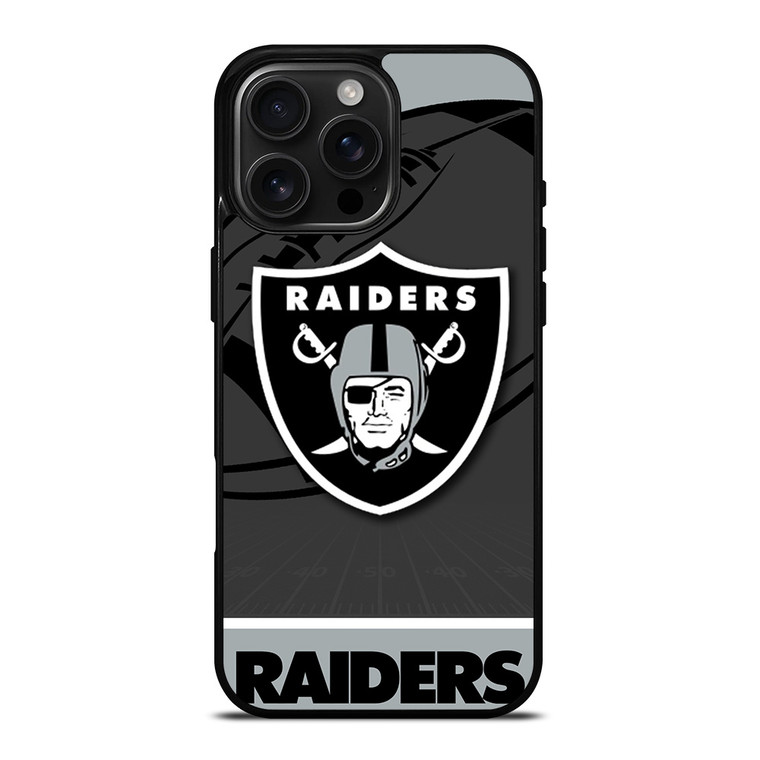 LAS VEGAS RAIDERS NFL TEAM iPhone 16 Pro Max Case Cover