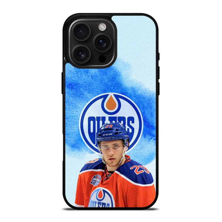 LEON DRAISAITL EDMONTON OILERS 2 iPhone 16 Pro Max Case Cover