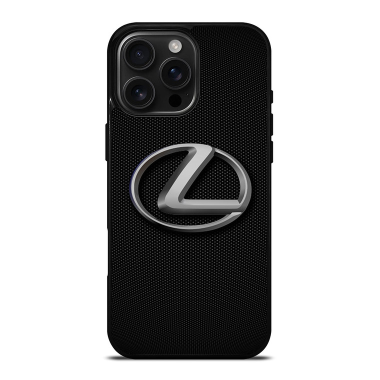 LEXUS CARBON FIBER iPhone 16 Pro Max Case Cover