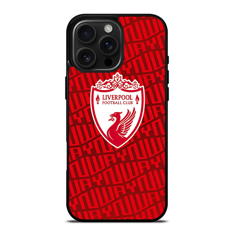 LIVERPOOL FC FOOTBALL CLUB YNWA LOGO iPhone 16 Pro Max Case Cover