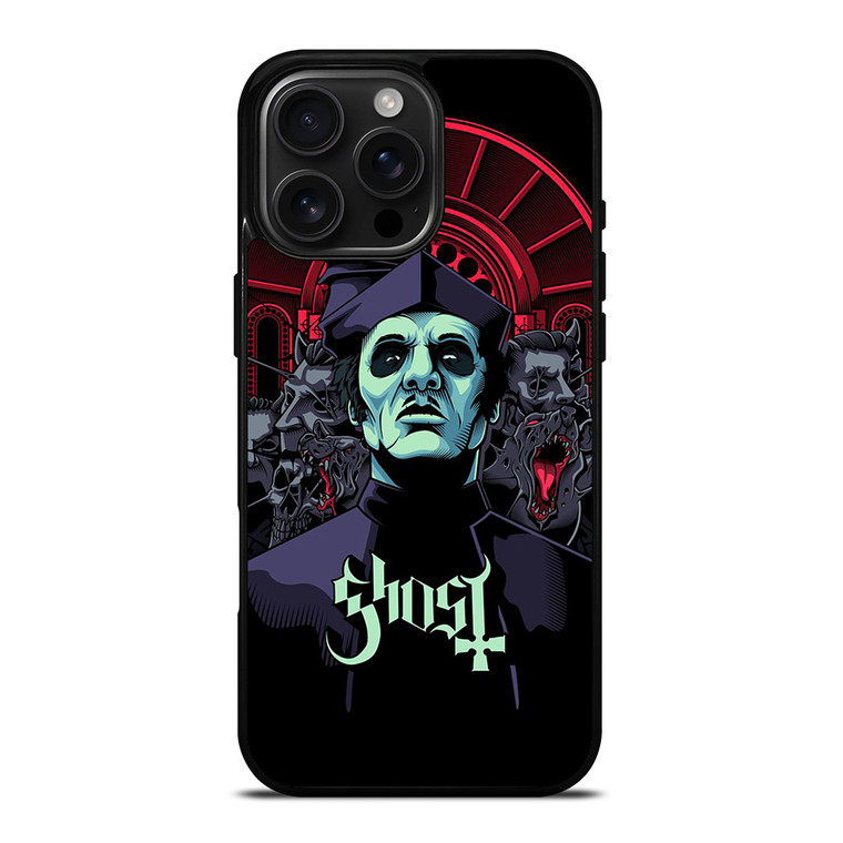 LOGO GHOST ROCK BAND ICON iPhone 16 Pro Max Case Cover