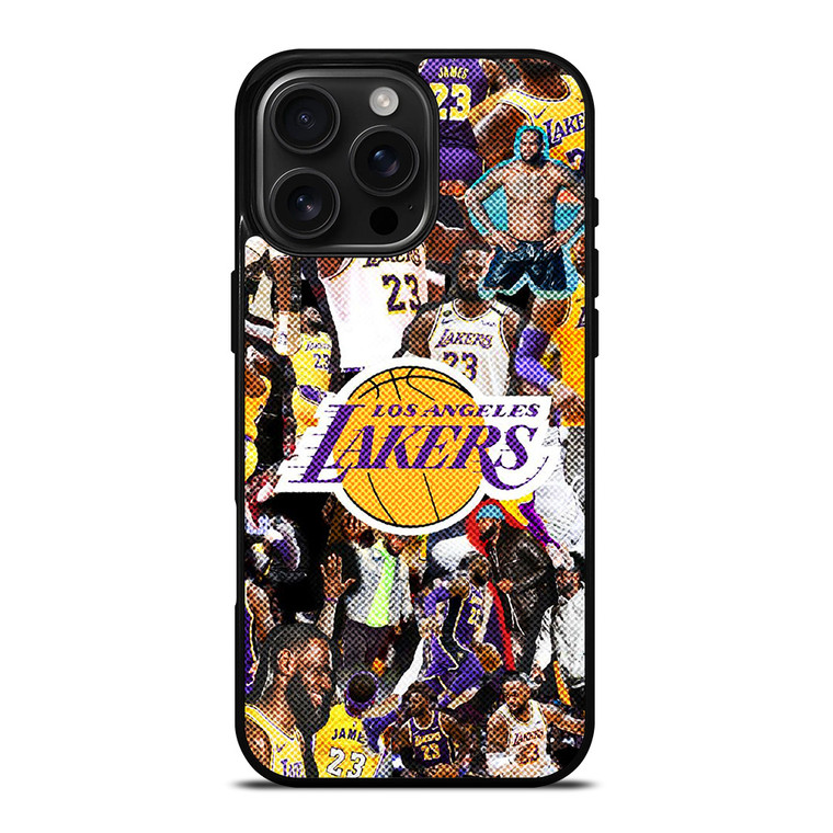 LOS ANGELES LAKERS LEBRON JAMES NBA BASKETBALL iPhone 16 Pro Max Case Cover
