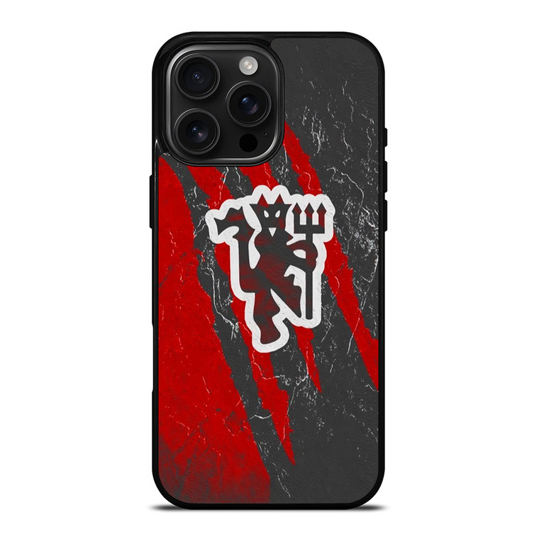 MANCHESTER UNITED RED DEVILS iPhone 16 Pro Max Case Cover MANCHESTER UNITED RED DEVILS iPhone 16 Pro Max Case Cover