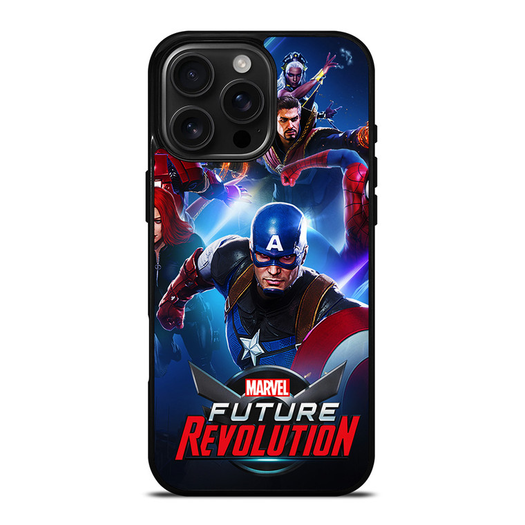 MARVEL FUTURE REVOLUTION SUPERHERO VIDEO GAME iPhone 16 Pro Max Case Cover