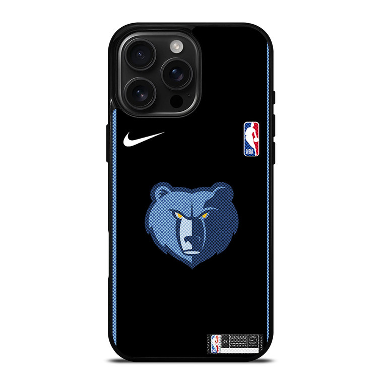 MEMPHIS GRIZZLIES NIKE NBA BASKETBALL iPhone 16 Pro Max Case Cover
