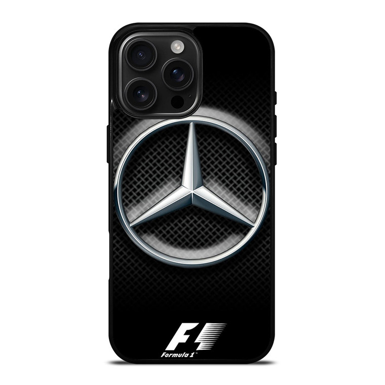 MERCEDES BENZ FORMULA ONE F1 LOGO iPhone 16 Pro Max Case Cover
