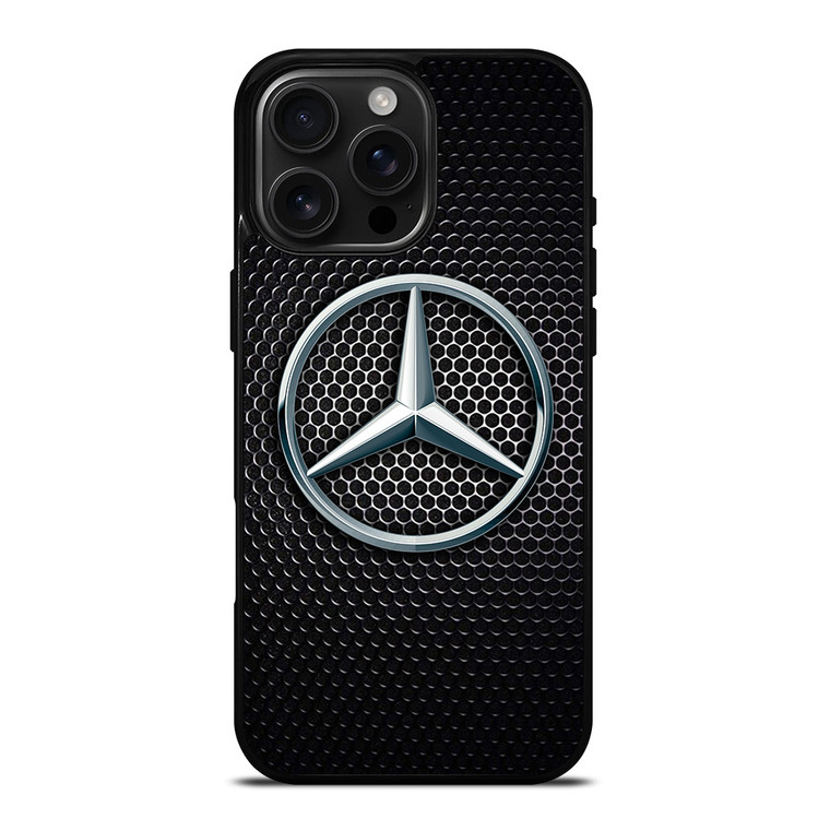 MERCEDES BENZ HEXAGON METAL iPhone 16 Pro Max Case Cover