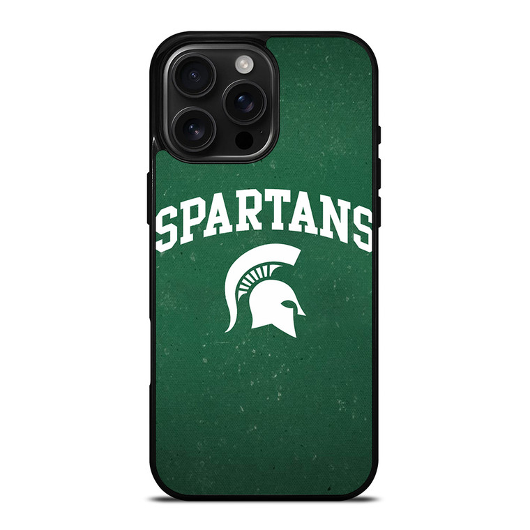 MICHIGAN STATE SPARTANS LOGO iPhone 16 Pro Max Case Cover MICHIGAN STATE SPARTANS LOGO iPhone 16 Pro Max Case Cover