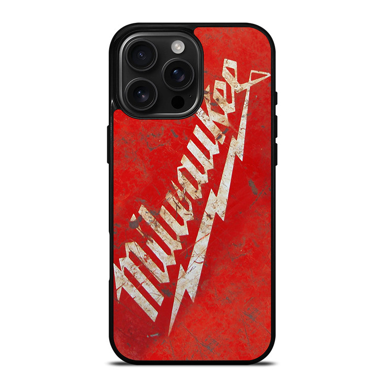 MILWAUKEE RUSTY LOGO iPhone 16 Pro Max Case Cover