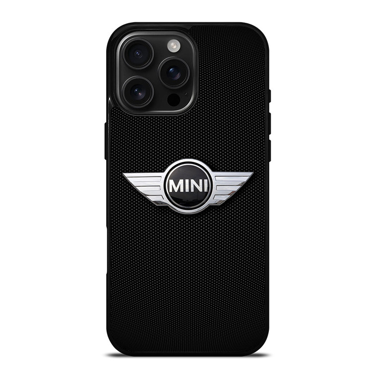 MINI CARBON FIBER iPhone 16 Pro Max Case Cover