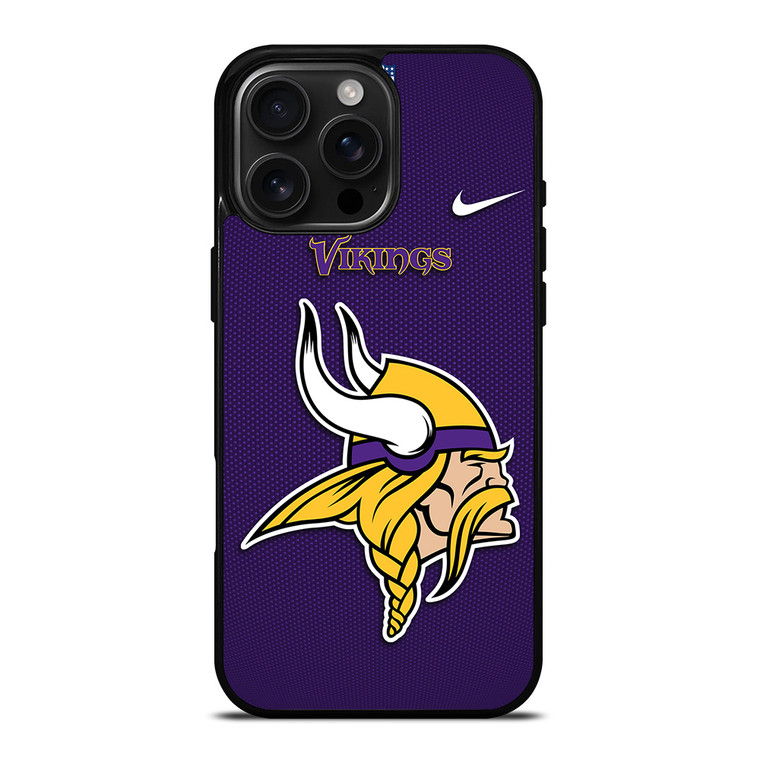 MINNESOTA VIKINGS NFL FOOTBALL NIKE iPhone 16 Pro Max Case Cover