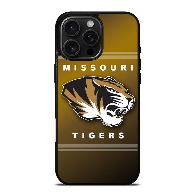 MISSOURI TIGERS FOOTBALL ICON iPhone 16 Pro Max Case Cover