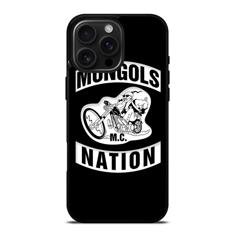 MONGOLS MC NATION CALIFORNIA iPhone 16 Pro Max Case Cover