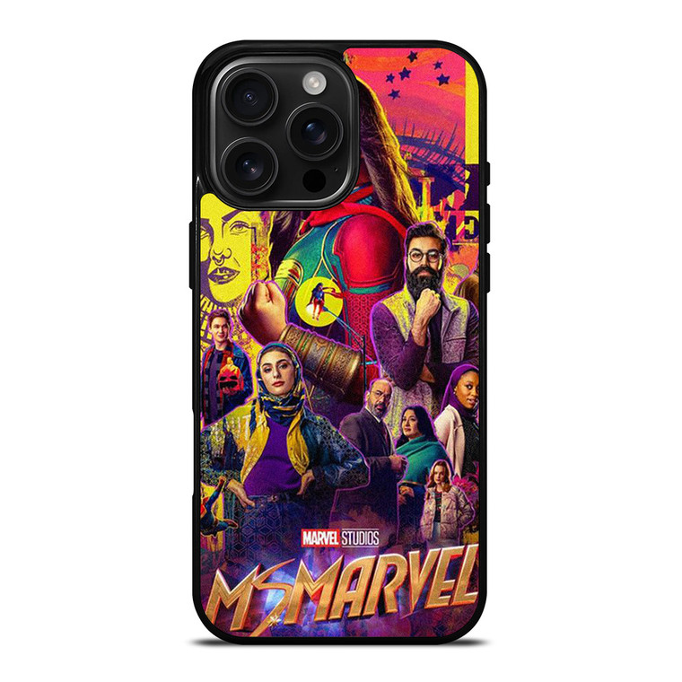 MS MARVEL SUPERHERO MOVIES iPhone 16 Pro Max Case Cover