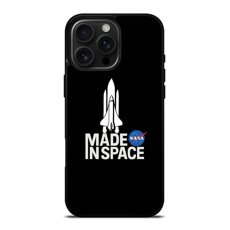 NASA MADE IN SPACE LOGO iPhone 16 Pro Max Case Cover