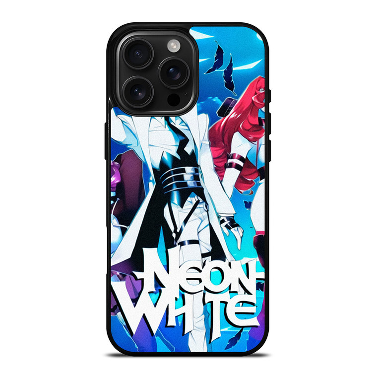 NEON WHITE GAMES iPhone 16 Pro Max Case Cover