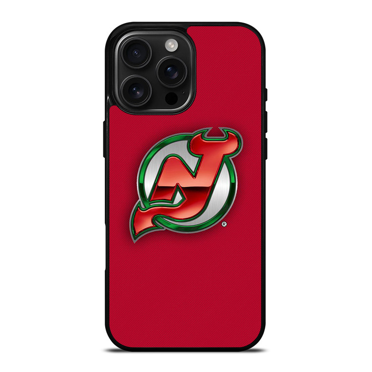 NEW JERSEY DEVILS HOCKEY TEAM LOGO iPhone 16 Pro Max Case Cover NEW JERSEY DEVILS HOCKEY TEAM LOGO iPhone 16 Pro Max Case Cover