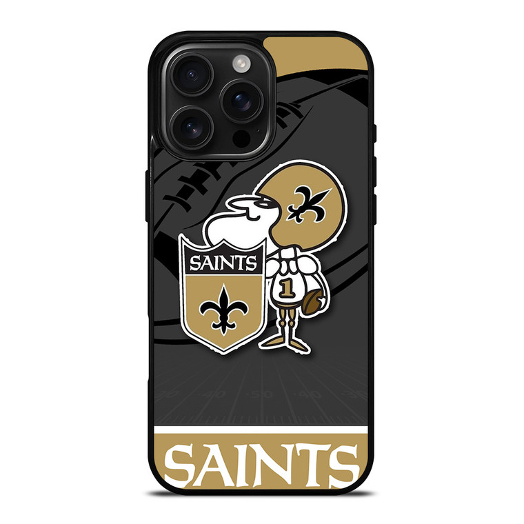 NEW ORLEANS SAINTS NFL TEAM iPhone 16 Pro Max Case Cover