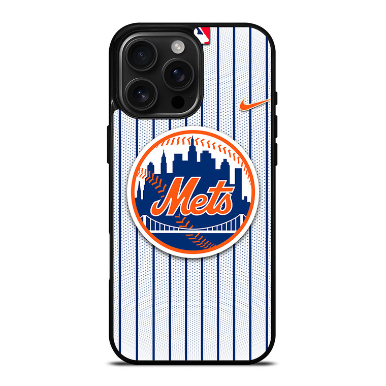 NEW YORK METS MLB NIKE iPhone 16 Pro Max Case Cover