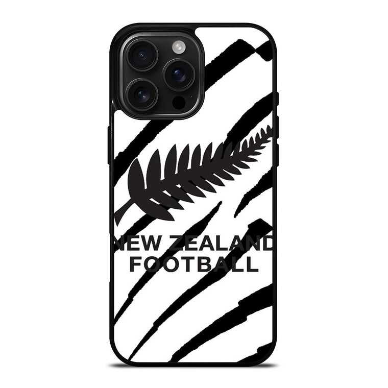 NEW ZEALAND FOOTBALL STRIPE iPhone 16 Pro Max Case Cover