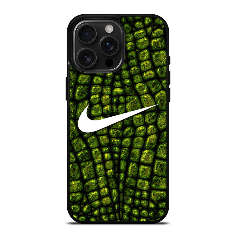 NIKE CROCODILE SKIN iPhone 16 Pro Max Case Cover