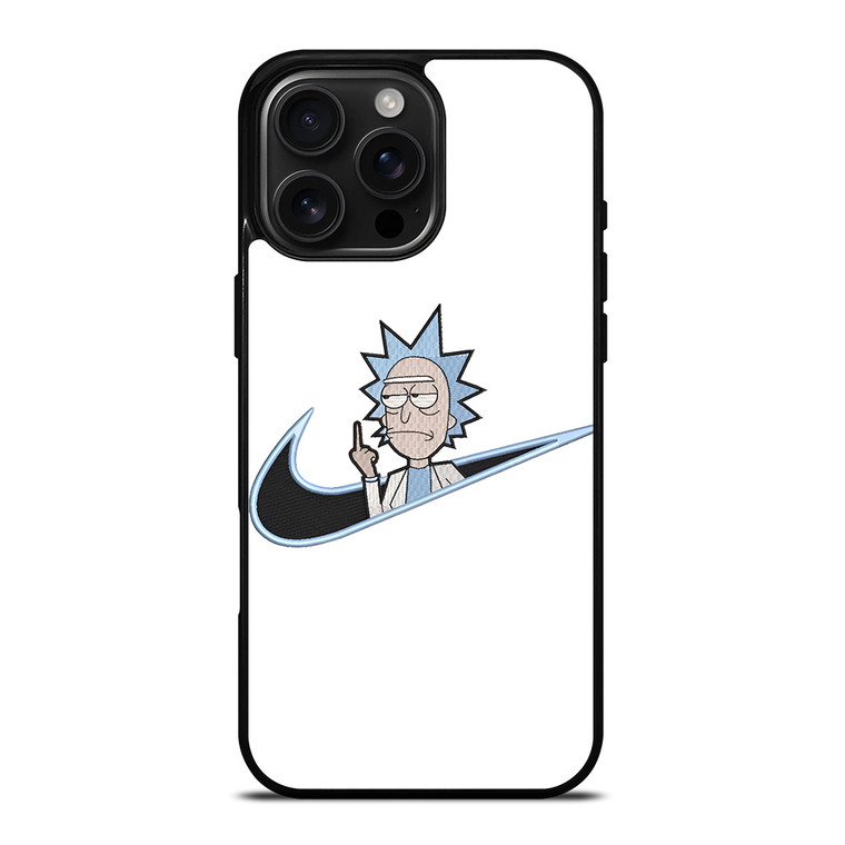 NIKE LOGO RICK AND MORTY iPhone 16 Pro Max Case Cover