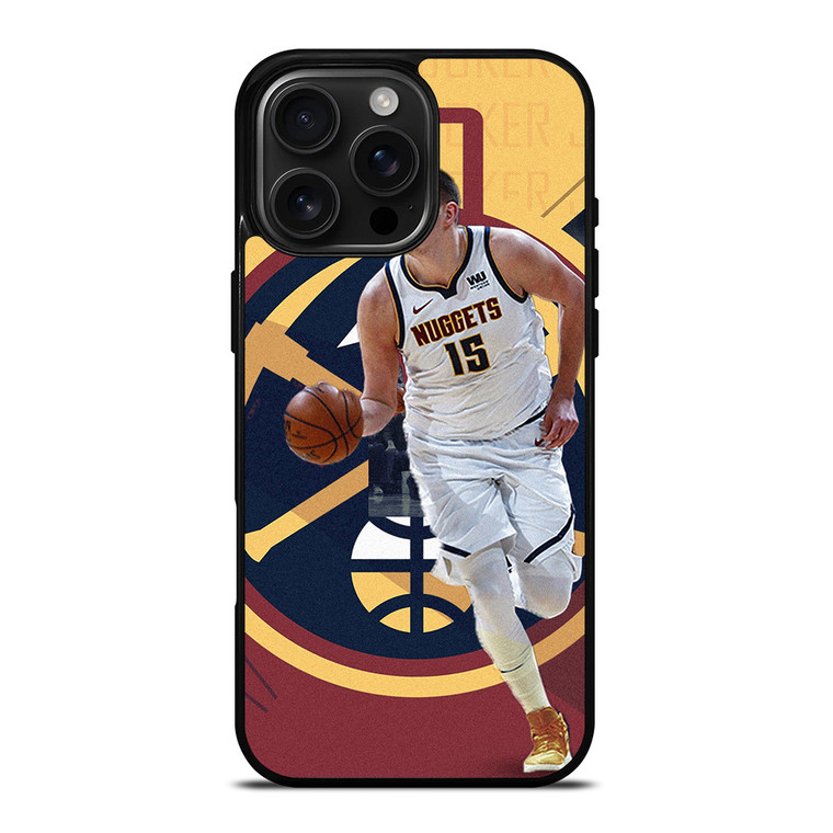 NIKOLA JOKIC DENVER NUGGETS 2 iPhone 16 Pro Max Case Cover
